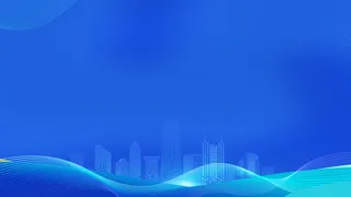 蓝色光影曲线背景板