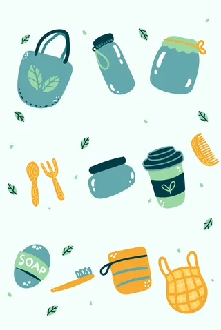 矢量绿色环保元素