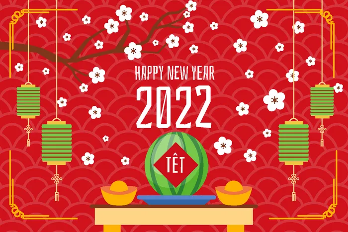 新年海报贺卡红包背景ai矢量模版下载