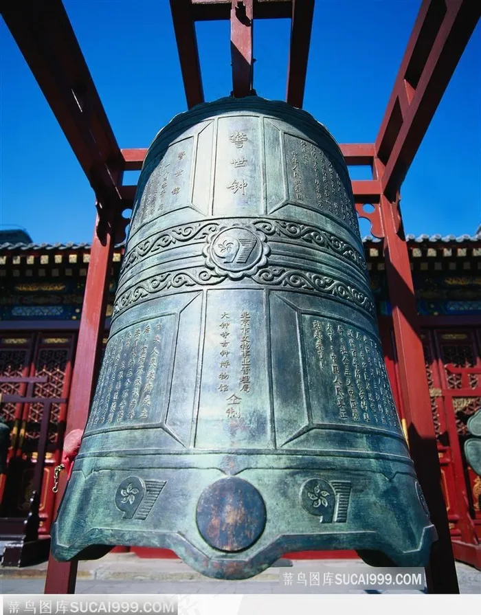 中华传统工艺品-悬挂起来的青铜钟