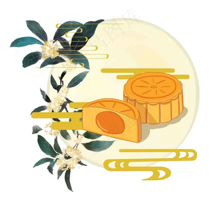 中秋节素材psd模版下载