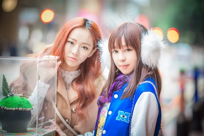 邻家女孩都市女孩黄珈熙闺蜜摄影写真美图