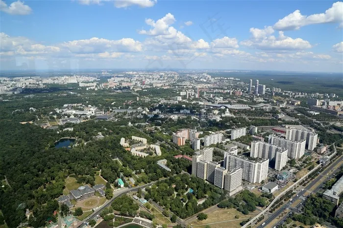 城市远景图片
