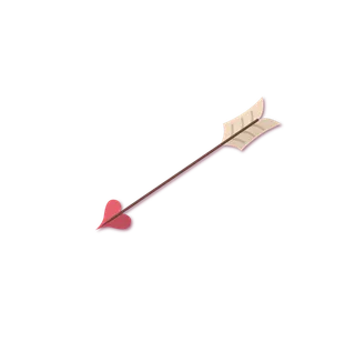 弓箭爱心情人节