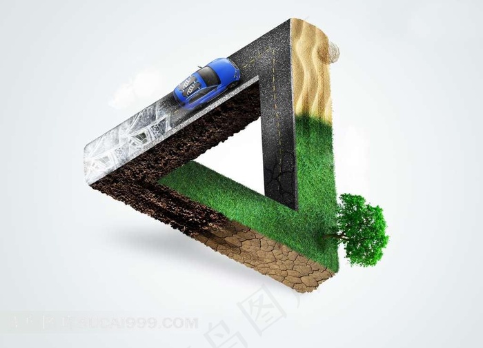 奥迪汽车平面广告海报设计