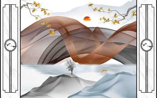 大理石护墙板背景墙 大理石护墙板背景墙