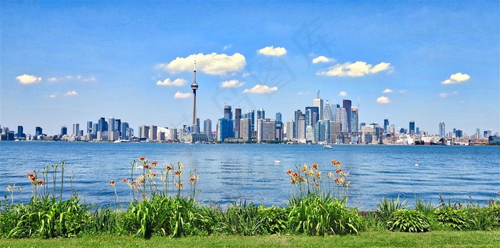 风景旅游度假商务金融城市建筑背景图片