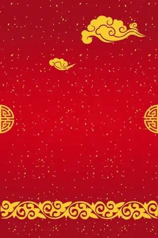 中国风传统水墨古风古典展板边框工笔画PS海报背景平面广告Ai设计素材