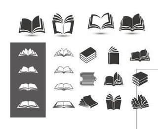 翻书书页矢量图模型
