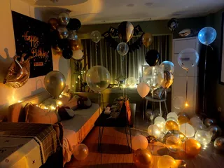 生日祝贺布置图