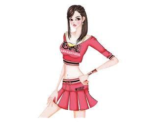 03 (9)免抠 设计 元素 素材 美丽 传统花纹 美女