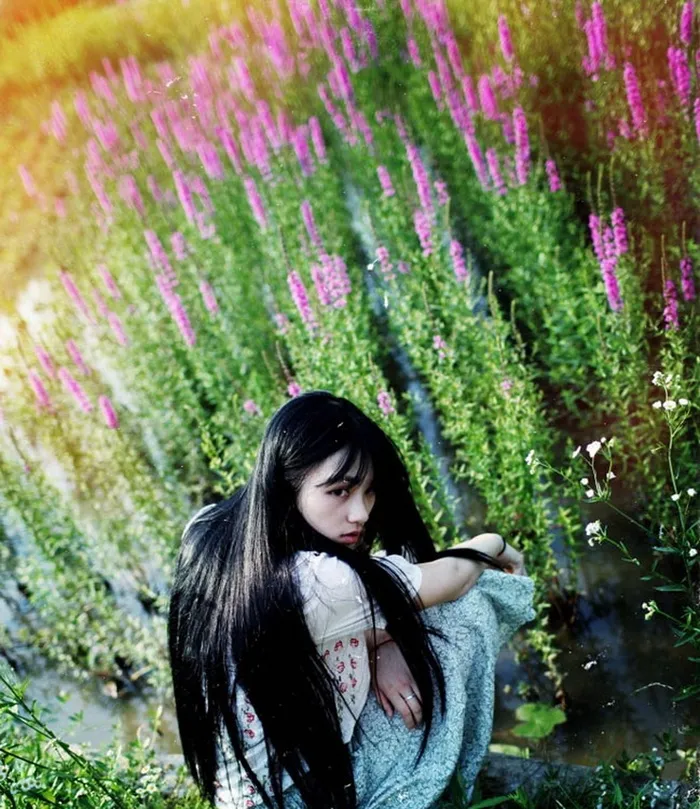 摄影图片人物美女模特照片