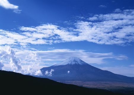 天空下美丽的风景背景美图素材
