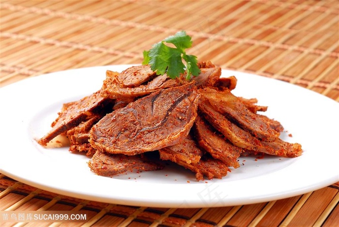 五香酱牛肉牛腱肉卤牛肉凉拌牛肉摄影餐饮美食传统美食