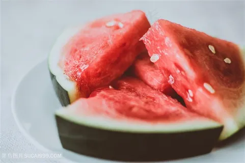 水果新鲜的西瓜 水果新鲜的西瓜
