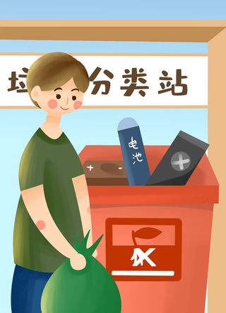 垃圾分类海报
