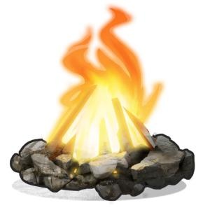 篝火 PNG免抠(300x300)