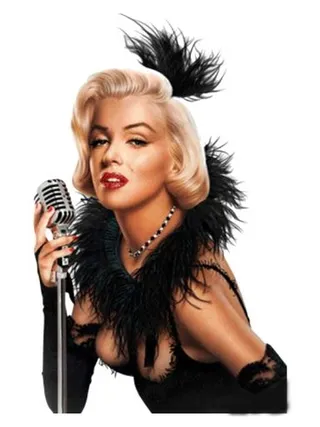 玛丽莲梦露 PNG免抠