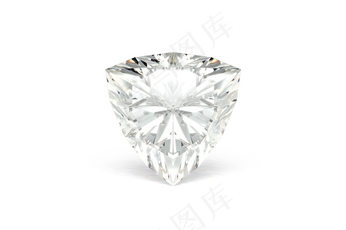 盾牌形钻石高清图片