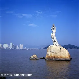 珠海渔女石像图片