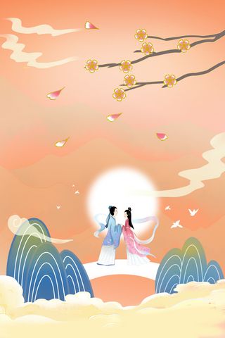 中式古典国潮来袭海报展板宣传背景图PSD设计PS模板素材