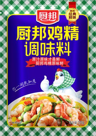 厨邦鸡精正面200g