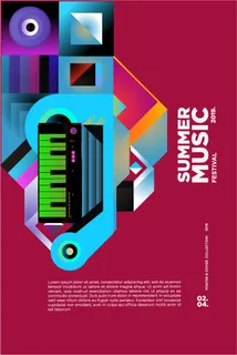 音乐系列免抠失量图