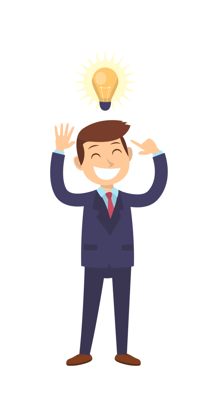 商务人士 手绘素材免扣