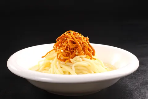 虫草根煮茭白 (5)