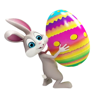 小兔子抱起兔年