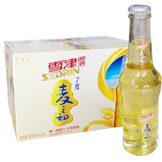 雪津啤酒超市商品白底图免抠实物摄影png格式图片透明底