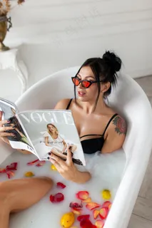 牛奶浴*写真图片