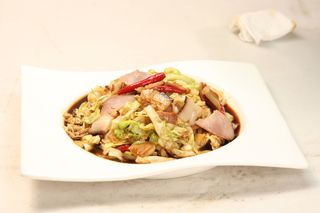 腊肉卷心菜12元 (3)
