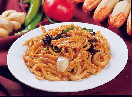 96x-070过油肉炒拨鱼子