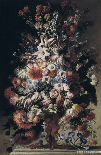 贝尔维迪尔,-安德烈·弗洛雷罗花卉静物 贝尔维迪尔,-安德烈·弗洛雷罗花卉静物