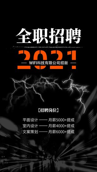 招聘海报