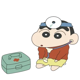 蜡笔小新可爱人物免扣素材