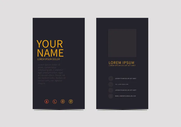 名片模板高档名片公司名片商务名片ai矢量模版下载