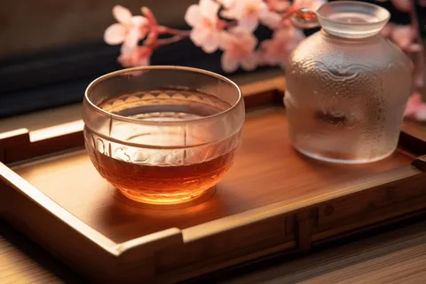 红茶茶文化精美茶具摄影图