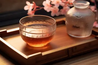 红茶茶文化精美茶具摄影图