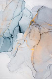 水波渐变金属光泽水彩晕染背景图片