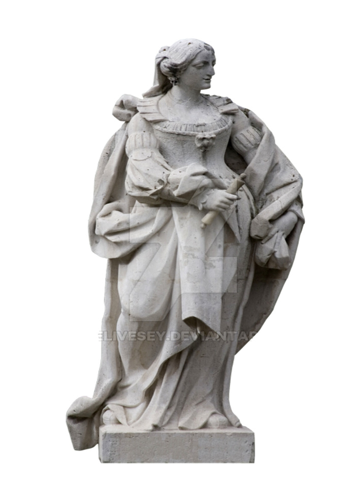 雕塑艺术psd素材