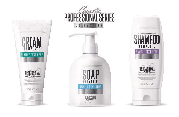 设计广告化妆品素材eps,ai矢量模版下载