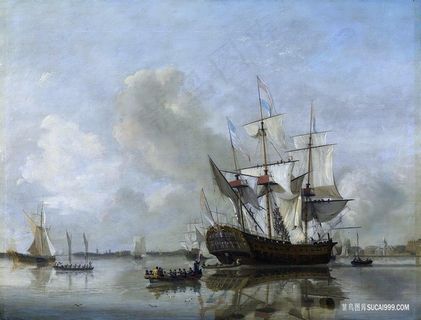 尼古拉斯·鲍尔—鹿特丹网上的陆地护卫舰“鹿特丹”