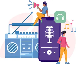 扁平化人物场景办公互联网等距ai矢量设计网页海报UI素材插画