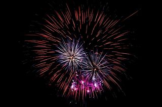 漂亮璀璨烟花图片