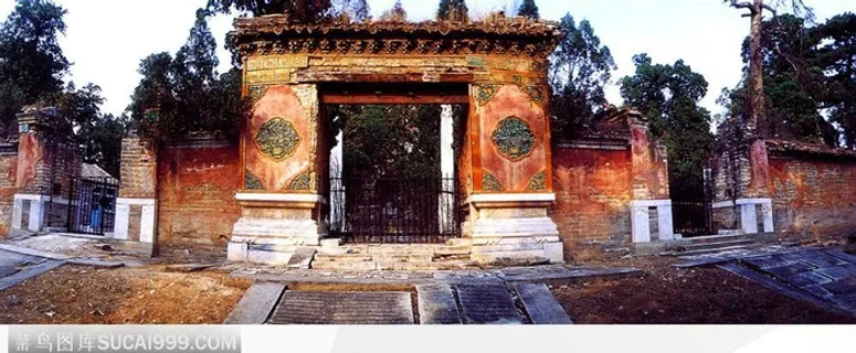 明十三陵-座门 明十三陵-座门