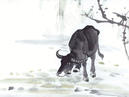 古图动物牛水牛