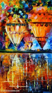 水彩建筑时尚风景画艺术挂画