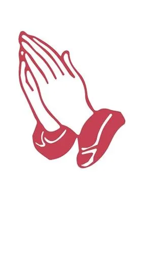 祈祷之手 PNG免抠(547x984)